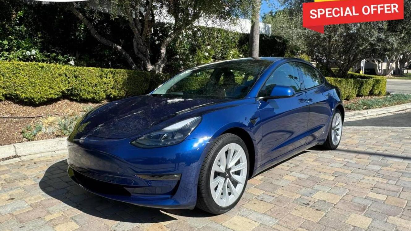 TESLA MODEL 3 2021 5YJ3E1EB4MF875863 image